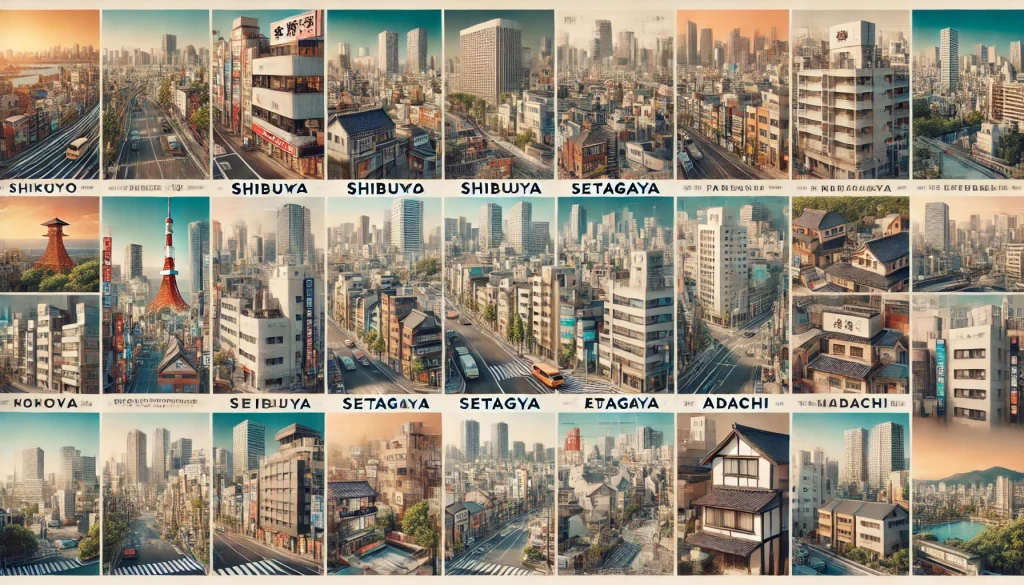東京の土地事情とエリア特性